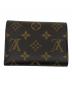 LOUIS VUITTON (ルイ ヴィトン) モノグラム 	ポルトフォイユ・ヴィクトリーヌ：33000円