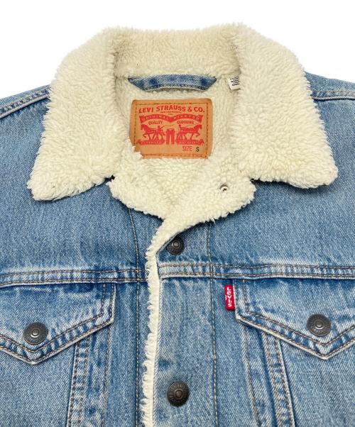 LEVI'S（リーバイス）LEVI'S (リーバイス) 裏ボアデニムジャケット　TYPEⅢシェルパトラッカージャケット インディゴ サイズ:Ｓの古着・服飾アイテム