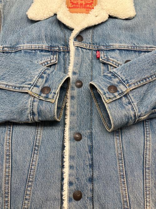 LEVI'S（リーバイス）LEVI'S (リーバイス) 裏ボアデニムジャケット　TYPEⅢシェルパトラッカージャケット インディゴ サイズ:Ｓの古着・服飾アイテム