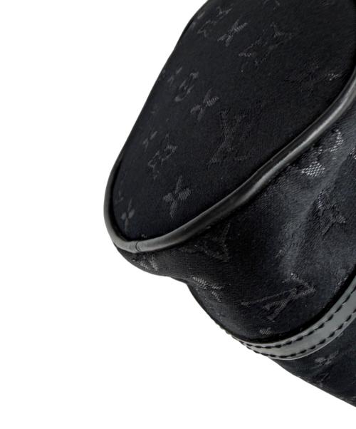 LOUIS VUITTON（ルイ ヴィトン）LOUIS VUITTON (ルイ ヴィトン) モノグラム・サテン 	リトルパピヨン ブラックの古着・服飾アイテム