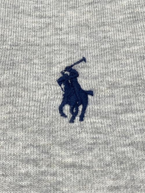POLO RALPH LAUREN（ポロ・ラルフローレン）POLO RALPH LAUREN (ポロ・ラルフローレン) プルオーバーパーカー グレー サイズ:XSの古着・服飾アイテム