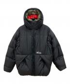 NANGAナンガ）の古着「MOUNTAIN BELAY COAT 23AW」｜ブラック×レッド