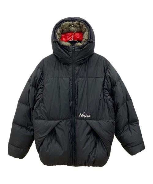 NANGA（ナンガ）NANGA (ナンガ) MOUNTAIN BELAY COAT 23AW ブラック×レッド サイズ:Lの古着・服飾アイテム