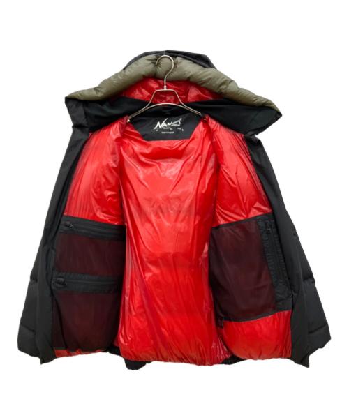 NANGA（ナンガ）NANGA (ナンガ) MOUNTAIN BELAY COAT 23AW ブラック×レッド サイズ:Lの古着・服飾アイテム
