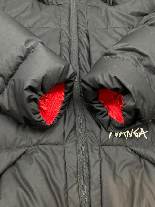 NANGA（ナンガ）NANGA (ナンガ) MOUNTAIN BELAY COAT 23AW ブラック×レッド サイズ:Lの古着・服飾アイテム
