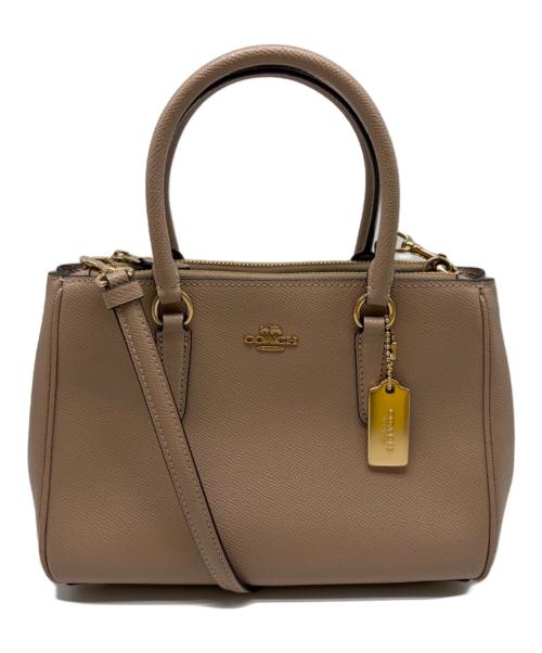COACH（コーチ）COACH (コーチ) 2WAYバッグ ベージュの古着・服飾アイテム