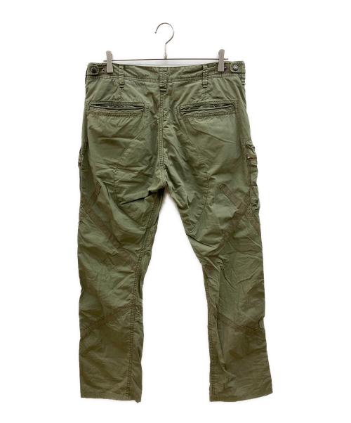 AVIREX（アヴィレックス）AVIREX (アヴィレックス) パラシュートパンツ　ヴィンテージアメカジ カーキ サイズ:XLの古着・服飾アイテム