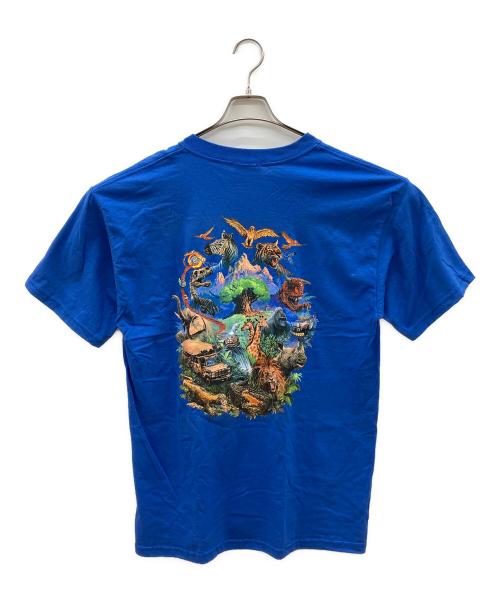 Walt Disney World（ウォルトディズニーワールド）Walt Disney World (ウォルトディズニーワールド) 90sプリントTシャツ ブルー サイズ:Lの古着・服飾アイテム