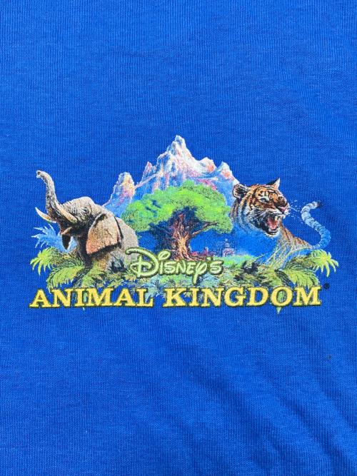 Walt Disney World（ウォルトディズニーワールド）Walt Disney World (ウォルトディズニーワールド) 90sプリントTシャツ ブルー サイズ:Lの古着・服飾アイテム