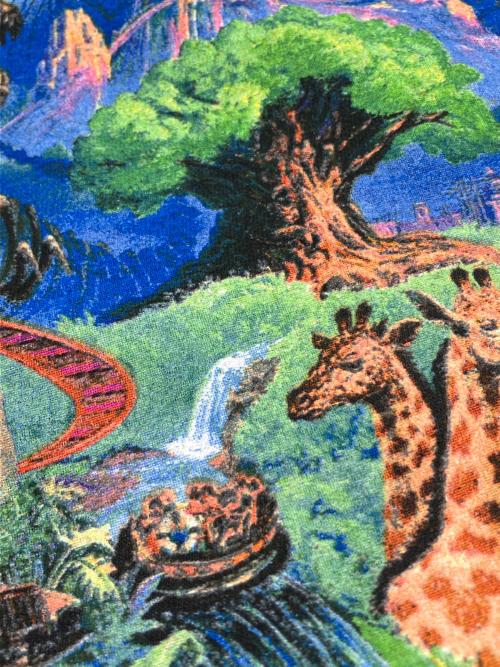 Walt Disney World（ウォルトディズニーワールド）Walt Disney World (ウォルトディズニーワールド) 90sプリントTシャツ ブルー サイズ:Lの古着・服飾アイテム