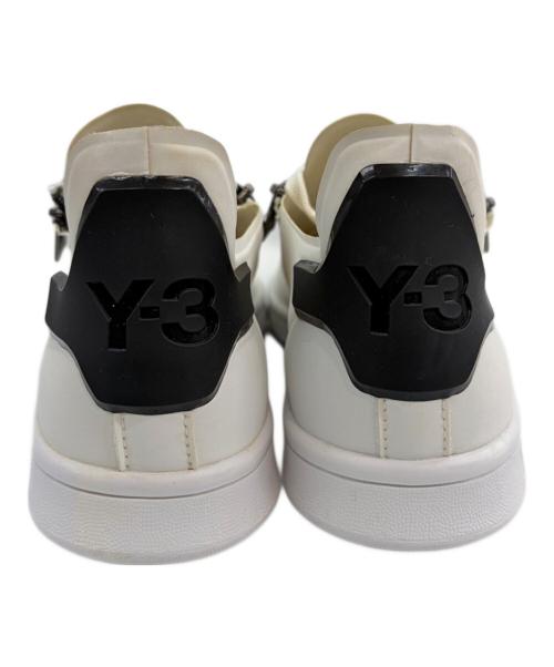 adidas（アディダス）adidas (アディダス) 	Y-3 STANZIP YAMAMOTO ホワイト×ブラック サイズ:26の古着・服飾アイテム