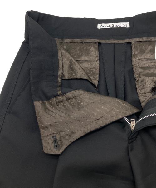 Acne studios（アクネ ストゥディオズ）Acne studios (アクネ ストゥディオズ) スラックス ブラック サイズ:44の古着・服飾アイテム