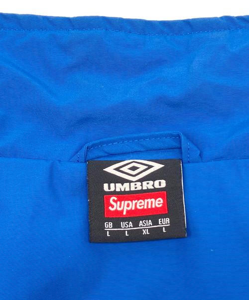 SUPREME（シュプリーム）SUPREME (シュプリーム) UMBRO (アンブロ) トラックジャケット　23SS ブルー×ホワイト サイズ:XLの古着・服飾アイテム