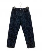 LEVI'Sリーバイス）の古着「デニムパンツ　MARKER LOOSE ジーンズ　ブルータブ　BIG E」｜ブラック×ブルー