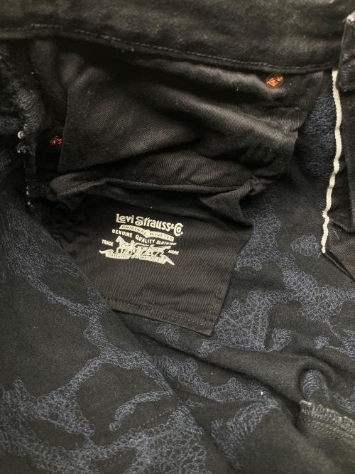 LEVI'S（リーバイス）LEVI'S (リーバイス) デニムパンツ　MARKER LOOSE ジーンズ　ブルータブ　BIG E ブラック×ブルー サイズ:W30×L32の古着・服飾アイテム