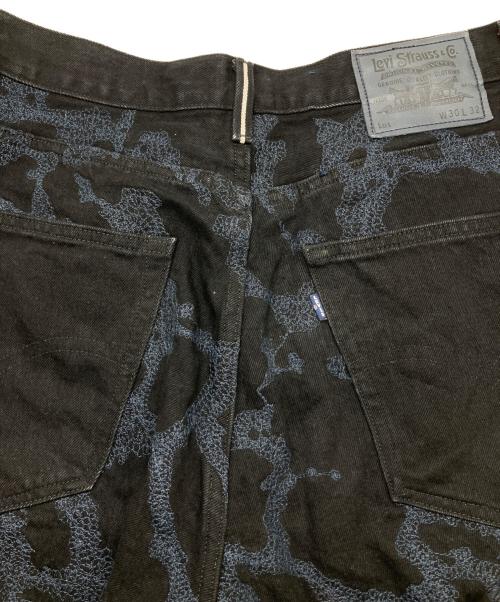 LEVI'S（リーバイス）LEVI'S (リーバイス) デニムパンツ　MARKER LOOSE ジーンズ　ブルータブ　BIG E ブラック×ブルー サイズ:W30×L32の古着・服飾アイテム