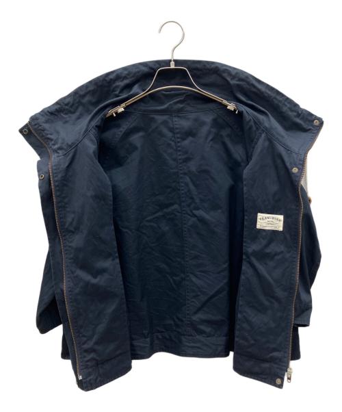 FRAMeWORK（フレームワーク）FRAMeWORK (フレームワーク) ジップジャケット ネイビー サイズ:38の古着・服飾アイテム