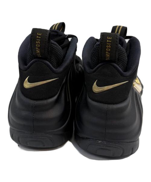 NIKE（ナイキ）NIKE (ナイキ) 	Air Foamposite Pro ブラック×ゴールド サイズ:28の古着・服飾アイテム