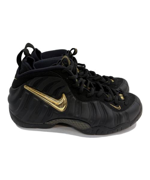 NIKE（ナイキ）NIKE (ナイキ) 	Air Foamposite Pro ブラック×ゴールド サイズ:28の古着・服飾アイテム