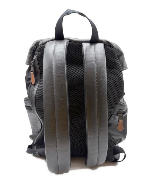 COACH（コーチ）COACH (コーチ) バックパック ブラック×ブラウンの古着・服飾アイテム