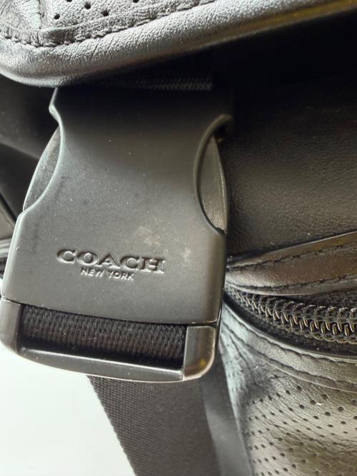 COACH（コーチ）COACH (コーチ) バックパック ブラック×ブラウンの古着・服飾アイテム
