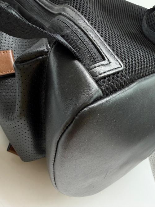 COACH（コーチ）COACH (コーチ) バックパック ブラック×ブラウンの古着・服飾アイテム