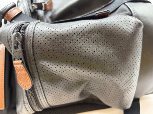 COACH（コーチ）COACH (コーチ) バックパック ブラック×ブラウンの古着・服飾アイテム