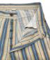 中古・古着 KENZO JEANS (ケンゾージーンズ) デニムパンツ　ストライプ アイボリー×ブルー サイズ:US.32：5000円
