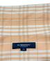中古・古着 BURBERRY LONDON (バーバリーロンドン) 長袖シャツ オレンジ×ホワイト サイズ:Ｍ：6000円