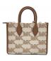 MICHAEL KORS (マイケル・コース) 2WAYバッグ アイボリー×ブラウン：11000円