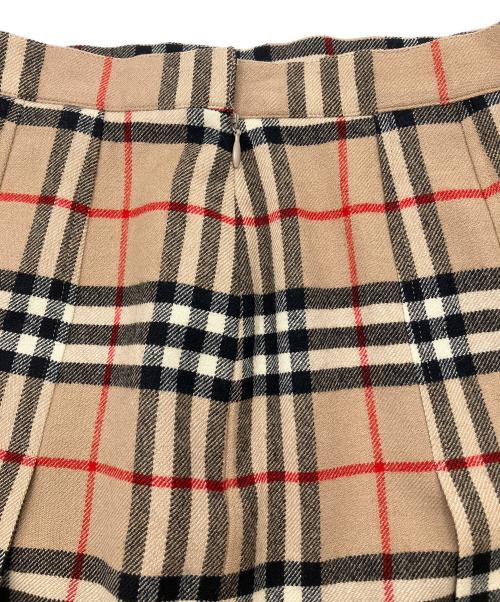 Burberry's（バーバリーズ）Burberry's (バーバリーズ) 90sノバチェックスカート 古着 Y2K ベージュ サイズ:9ARの古着・服飾アイテム