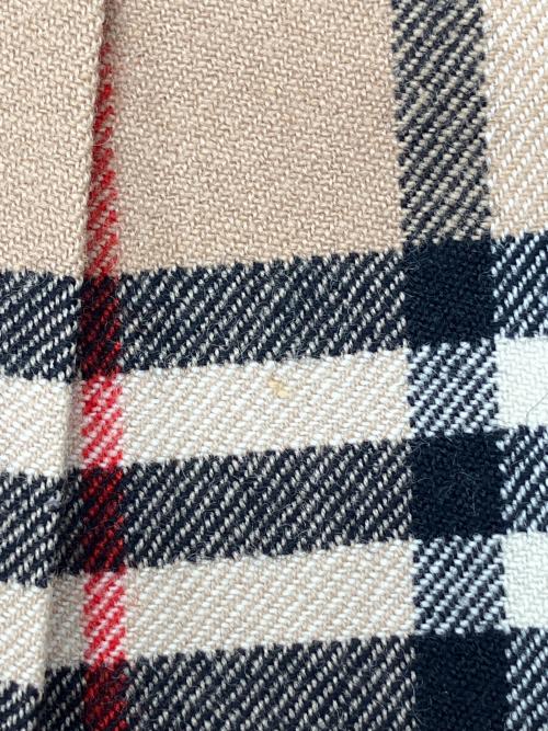 Burberry's（バーバリーズ）Burberry's (バーバリーズ) 90sノバチェックスカート 古着 Y2K ベージュ サイズ:9ARの古着・服飾アイテム