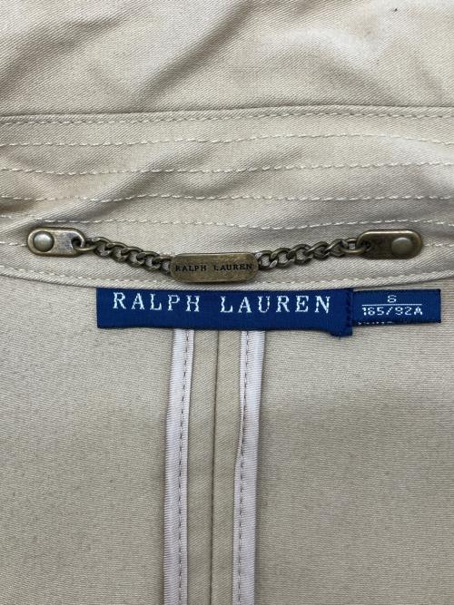 RALPH LAUREN（ラルフローレン）RALPH LAUREN (ラルフローレン) トレンチコート ベージュ サイズ:Sの古着・服飾アイテム