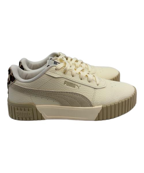 PUMA（プーマ）PUMA (プーマ) ローカットスニーカー ベージュ サイズ:SIZE 24cmの古着・服飾アイテム