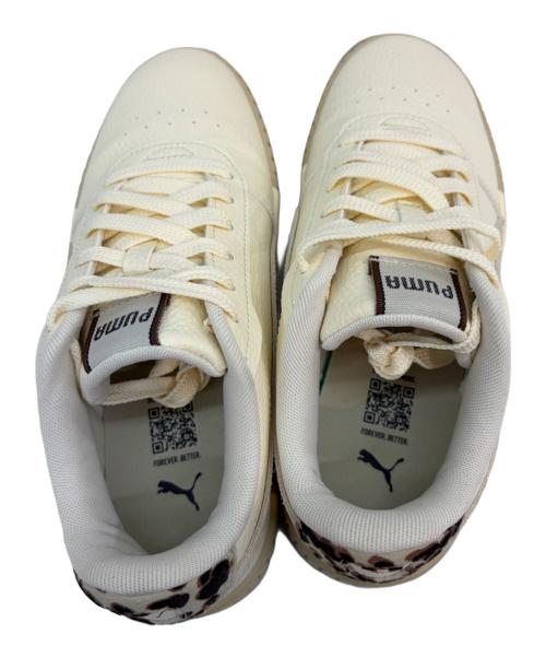 PUMA（プーマ）PUMA (プーマ) ローカットスニーカー ベージュ サイズ:SIZE 24cmの古着・服飾アイテム