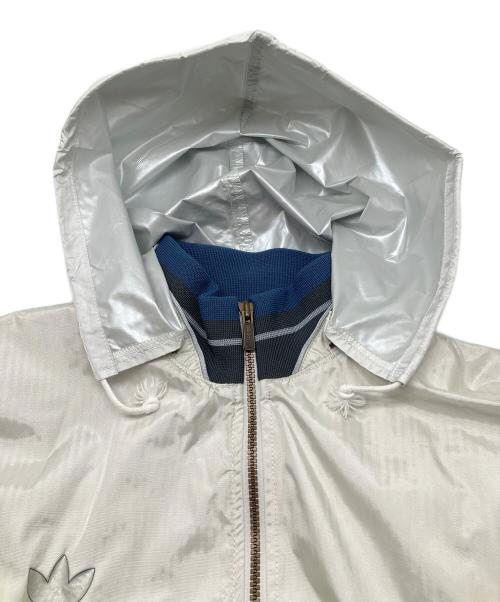 adidas（アディダス）adidas (アディダス) 80sナイロンパーカー　テサント　古着 ホワイト サイズ:98-6の古着・服飾アイテム