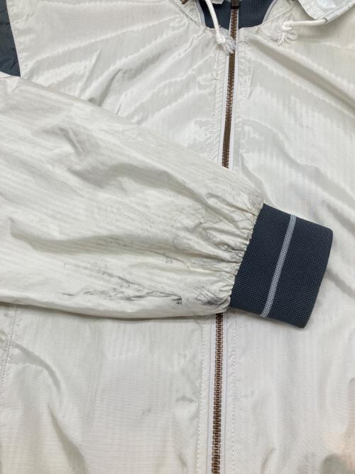 adidas（アディダス）adidas (アディダス) 80sナイロンパーカー　テサント　古着 ホワイト サイズ:98-6の古着・服飾アイテム
