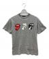 COMME des GARCONS HOMME PLUS（コムデギャルソンオムプリュス）の古着「半袖カットソー　The Rolling Stones　AD2005」｜グレー