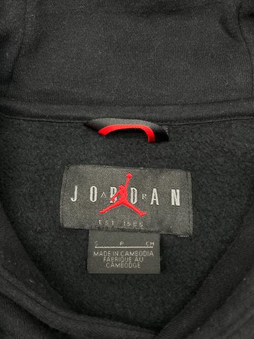 NIKE（ナイキ）NIKE (ナイキ) プルオーバーパーカー　Jordan x Paris Saint-Germain ブラック×ホワイト サイズ:Sの古着・服飾アイテム