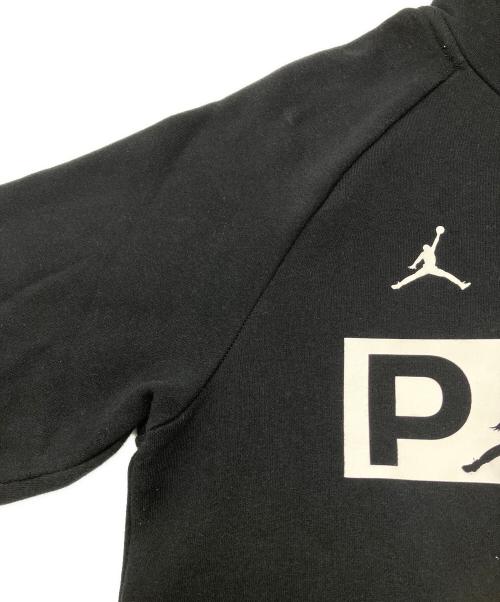 NIKE（ナイキ）NIKE (ナイキ) プルオーバーパーカー　Jordan x Paris Saint-Germain ブラック×ホワイト サイズ:Sの古着・服飾アイテム