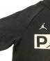中古・古着 NIKE (ナイキ) プルオーバーパーカー　Jordan x Paris Saint-Germain ブラック×ホワイト サイズ:S：4000円