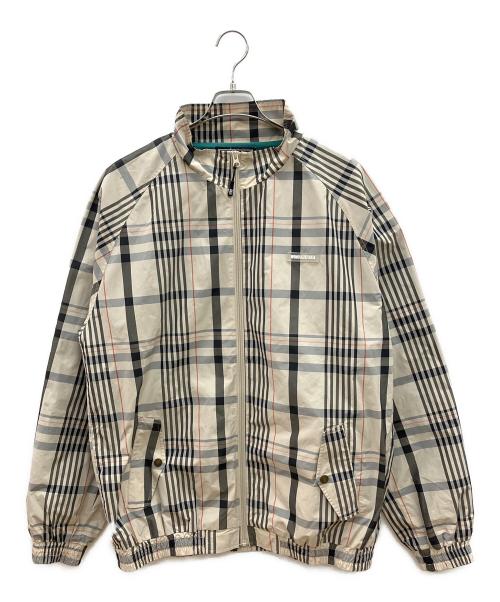 WIND AND SEA（ウィンダンシー）WIND AND SEA (ウィンダンシー) ジップジャケット ベージュ×グレー サイズ:XLの古着・服飾アイテム