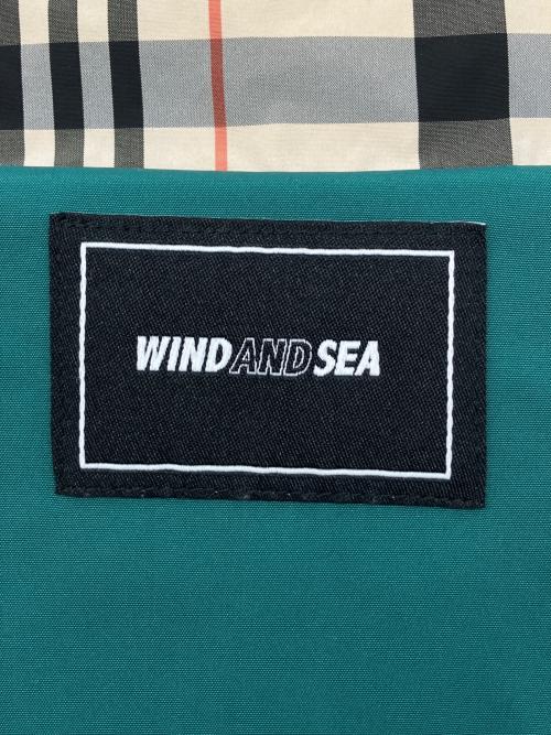 WIND AND SEA（ウィンダンシー）WIND AND SEA (ウィンダンシー) ジップジャケット ベージュ×グレー サイズ:XLの古着・服飾アイテム