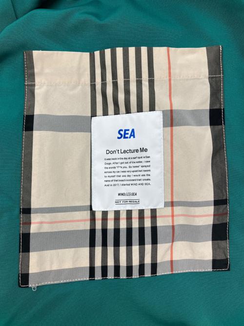 WIND AND SEA（ウィンダンシー）WIND AND SEA (ウィンダンシー) ジップジャケット ベージュ×グレー サイズ:XLの古着・服飾アイテム