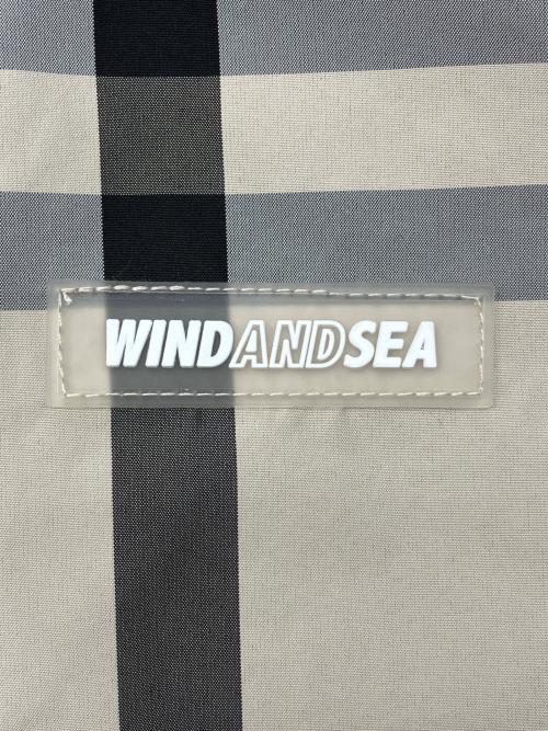 WIND AND SEA（ウィンダンシー）WIND AND SEA (ウィンダンシー) ジップジャケット ベージュ×グレー サイズ:XLの古着・服飾アイテム