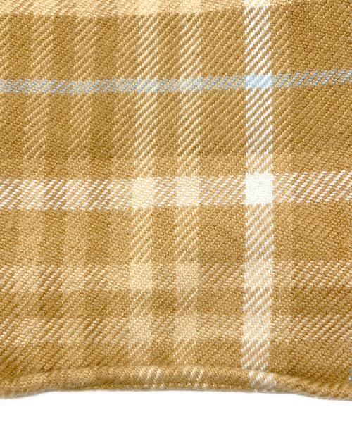 POLO RALPH LAUREN（ポロ・ラルフローレン）POLO RALPH LAUREN (ポロ・ラルフローレン) 長袖シャツ ライトブラウン×ベージュ サイズ:Lの古着・服飾アイテム