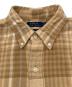 中古・古着 POLO RALPH LAUREN (ポロ・ラルフローレン) 長袖シャツ ライトブラウン×ベージュ サイズ:L：6000円