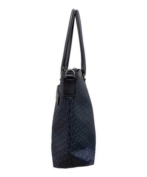 MICHAEL KORS（マイケル・コース）MICHAEL KORS (マイケル・コース) トートバッグ ネイビーの古着・服飾アイテム