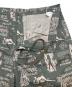 中古・古着 Hysteric Glamour (ヒステリックグラマー) DEVILS COCKTAIL総柄ショートパンツ グリーン×ホワイト サイズ:L：6000円