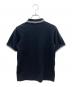 FRED PERRY (フレッドペリー) 半袖ポロシャツ ブラック×ホワイト サイズ:36：5000円